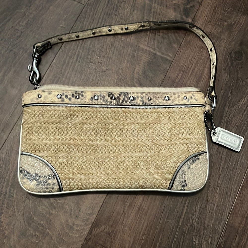 Authentic Coach Wristlet